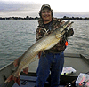 Zach Price with a Spotted Muskellunge